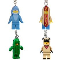 레고 열쇠고리 [레고코리아 정품 / 무배] 레고핫도그 레고상어 레고불독 키체인 레고선인장 키링 레고열쇠고리 레고알바 레고랜드 핫도그, 선인장 열쇠고리, 1개