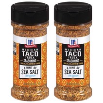 맥코믹 멕시칸 타코 트럭 시즈닝 어 힌트 오브 씨 솔트, 2개, 121g