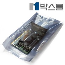 박스몰 정전기방지봉투 제전비닐 접착/비접착/지퍼, 1개, PET 비접착(577) 56x83 / 100장