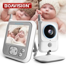 Vb607 비디오 베이비 모니터 2.4g 무선 3.2 인치 lcd 양방향 오디오 토크 야간 감시 감시 보안 카메라 베이비 시터|베이비 모니터|, 러시아(A11)
