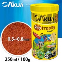 담수 해수 미니 비트 먹이 사료 250ml 구피먹이 베타