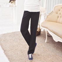 허리배색 요가바지_블랙 임산부복 츄리닝 만삭 편한