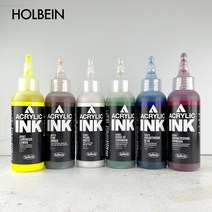 홀베인 아크릴 잉크 액상 아크릴물감 100ml, AI943슈퍼오파큐화이트
