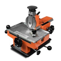 금속 명판 타각기 숫자 영어 반자동 각인기 마킹기, 수동 +2.5mm 워드(전송 고정구 + 도구)