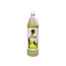 청솔 파인애플 주스 835ml 음료베이스, 1개