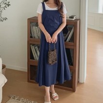 [바보사랑] 여성 젠타피 민소매 플리츠 롱 원피스 드레스[디작소]