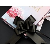 웨딩카장식 자동차 100pc 대형 5030mm 아름다운 실버샴페인 활 리본 선물 포장, 4.5cm, 10