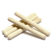 아이베란다 목다보 목심 나무못 가구부속 나무공예 6X60mm, 약200개