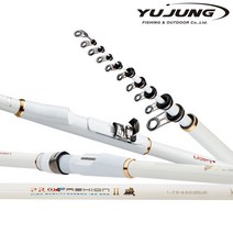 유정낚시 프로패션기 화이트 바다찌/갯바위낚시대 감성돔 돌돔 낚시대, 1-430