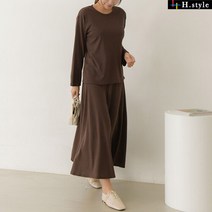 H스타일(SET)플레어세트 가을 간절기 트레이닝세트 마트룩 츄리닝 상하셋업 애슬래져