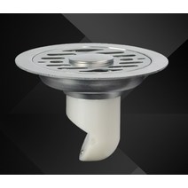 측구수로관 사각 원형 수로관 뚜껑 1pc 11cm 플라스틱 자체 밀봉 및 냄새 방지, a