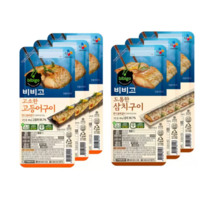 비비고 고등어구이 삼치구이 (혼합6팩) 전자렌지 구운 생선 구이, 고등어 3팩 + 삼치 3팩