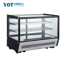 한국와이오티 제과 케이크 라운드 사각 쇼케이스 RTW-160L, RTW-160L(사각)