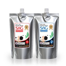 SNG 모링가 오징어먹물 5분 스피드 트리트먼트 칼라크림 500g, 밝은갈색(04)