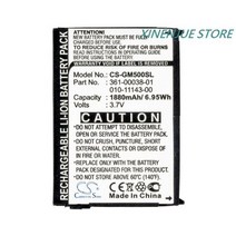 배터리 호환 Garmin Aera 361/00038/01010 Nuvi 11143/500 Zumo 510/550/560/500/510/550/660LM 용 GPS 네비게이터 220, 1880mAh Battery