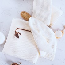 자카드수건 순면타올 오가닉 쟈가드타올 세면타월, 핸드타올(34X34)_오프화이트
