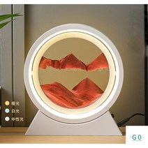 물멍 배 어른장난감 키덜트 아크릴 스노우볼 모래시계 워터볼 자동차장식, White Base-Red