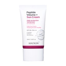 맥클린 펩타이드 볼륨 선크림 50ml SPF 50, 1개