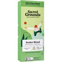 세이크리드그라운드 시커 블렌드 커피 캡슐 10개 Sacred Grounds Seeker Blend Coffee Capsules, 1팩
