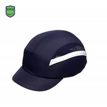 경작업모 안전모자 통풍 작업모 범프캡, 경작업모 메쉬 - 네이비