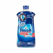 Finish 피니쉬 식기 세척기 젯 드라이 린스 946ml(32oz) Jet Dry Diswasher Rinse Aid 32 Fluid Ounce, 1세트