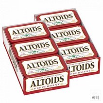 Altoids 알토이즈 페퍼민트 휴대용 민트 12개입 Classic Peppermint Breath Mints