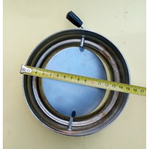 펠렛난로 조절식 굴뚝 댐퍼 캡 펠렛 스토브 포함 연기 액세서리 4 인치 5 6, 02 4 inch 2.2mm thickne