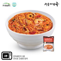 [서울마님죽] [DO155]엄마의맛!계속 생각나는 그맛 삼선짬뽕죽 500gx5봉, 상세 설명 참조