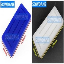 치과용 치과 실리콘 고무 왁스 림 금형 물린 블록 개별 트레이 임플란트 성형 기술자 스페이드 삽 도구, 2 pieces mixed