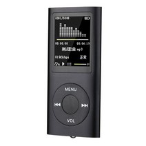 미디어플레이어 동영상플레이어 mp4플레이어 스포츠 귀여운 FM 라디오 지원 음악 비디오 미디어 Mp3 Mp4 플, 01 black