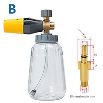 Karcher Elitech Daewoo Bort AR Bosche Mac 용 스노우 폼 랜스 노즐 세차 메이커 압력 와셔, [02] For Bosch AR