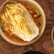 늘해찬 국내산 백김치 깔끔한 맛 아이들 김치 매운 음식과 같이먹는 하얀김치 HACCP인증 김치주문 맛있는김치 캠핑김치 배추김치, 5kg