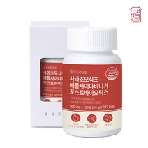 애플 사이다 비니거 정 사과초모 식초 고함량 유기산 복합체 영양제 포스트바이오틱스 유산균 천연 발효 사과식초 영천사과 알약 캡슐 효능, 120정 / 1개
