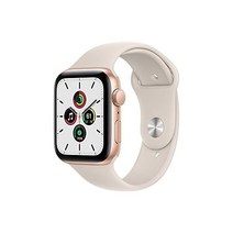 애플워치 SE 44mm GPS 골드 알루미늄 케이스 스타라이트 스포츠 Band