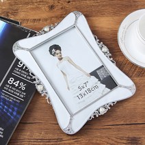 빌한슨 청첩장액자 포토테이블 아기 탁상 액자 5x7, 본상품