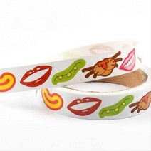 쁘아 눈코입 스티커 엄마표 놀이 다이어리 꾸미기, 1개, 사람입2