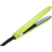 코무 (TESCOM) 헤어 아이언 스트레이트 & 컬 2WAY Styleup mini 그린 THS10-G, 1