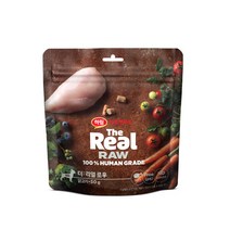 더리얼 로우 닭고기 퍼피 50g, 단품, 단품
