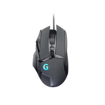 블록 버스터 e스포츠 게임용 마우스 G502 G502pro G608pro G502RGB G403RGB G100_love000201, V2 미니 화이트, 매크로 드라이버 7200DPI