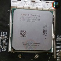 파워딜 AMD Athlon II X4 610e 2.4 GHz 쿼드 코어 스레드 CPU 프로세서 AD610EHDK42GM 소켓 AM3, 한개옵션0