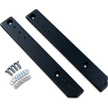 Kuryakyn 8957 투어팩 트렁크 러기지/스토리지 랙 액세서리: 2009-13 할리 데이비슨 오토바이용 리로케이터 키트 블랙, 2009-2013 Models