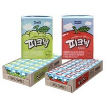 매일유업 피크닉 사과 200ml 24팩 + 피크닉 청포도 200ml 24팩, 1세트, 1세트