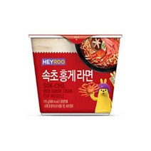 속초홍게라면 115g x 16개 얼큰매운해물맛