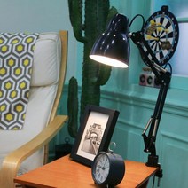 OR집게형 책상스탠드조명 블랙:LED 주광색(하얀빛), 색상