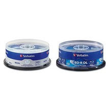 Verbatim M DISC BDXL 100GB 6X 25pk 스핀들 BD-R 50GB 디스크 25팩, 100 GB 6X_25pk Spindle | DISC
