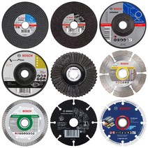 보쉬 그라인더날 3인치 4인치 5인치 7인치 14인치 절단석 연마석 석재용 타일용 목재용 다이아몬드날, 5)X-LOCK 5인치 절단석_석재용