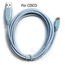 CAB-CONSOLE-USB = 콘솔 케이블 6 ft USB 유형 A 및 mini-B CISCO 라우터 및 스위치 WS-C3750X ISR4221 433, 한개옵션0, 한개옵션0
