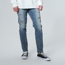 버커루 B211DP203P_버커루 BC 남성 구제 워커핏 배기 청바지