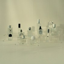 아크릴 보관함 진열장 화장대 정리함 향수 진열대 2단 3단, 2단30 (30X14X10), 1개