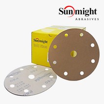 태양연마 6인치 (150MM) 9홀 종이 벨크로 연마지 사포 페파 공업사 연마 연삭 녹제거, 6인치 9홀(종이)  #400
